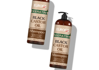 Черный шампунь касторового масла для шампуня благоуханием точных и сухих волос естественного